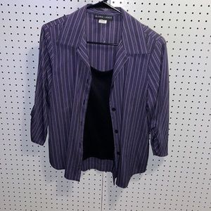 Gloria Lance XL tank and over shirt